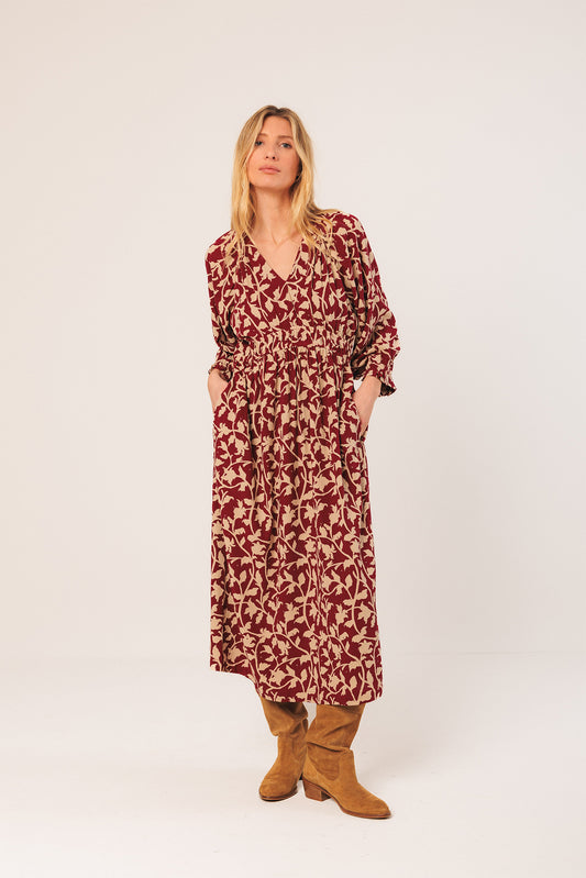 VISCOSE MIDI DRESS 2