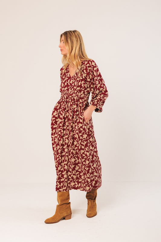 VISCOSE MIDI DRESS 6