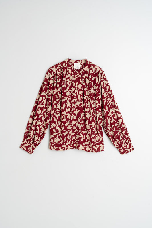 MAO COLLAR BLOUSE
