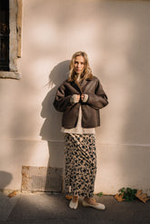 VISCOSE PENCIL SKIRT