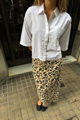 VISCOSE PENCIL SKIRT