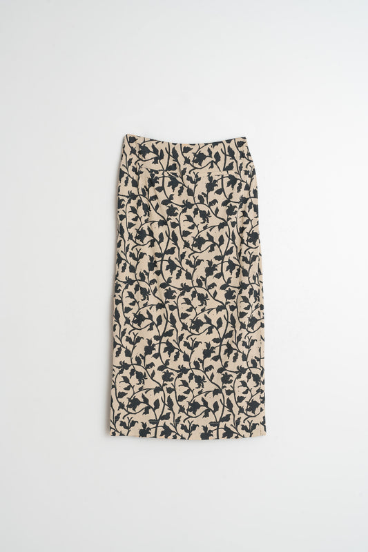 VISCOSE PENCIL SKIRT