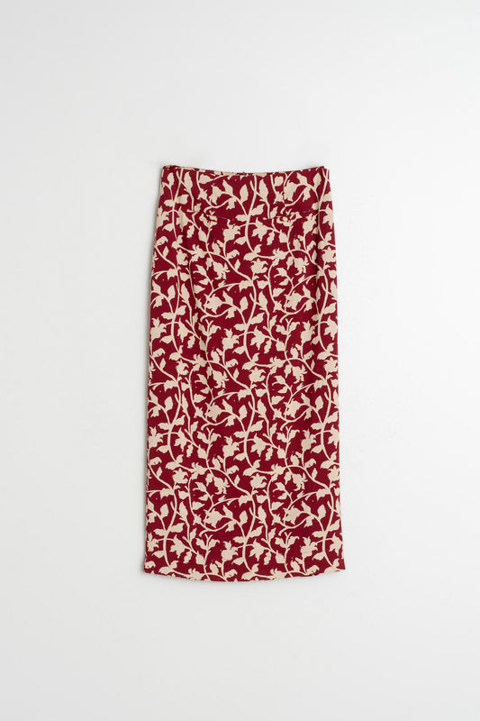 VISCOSE PENCIL SKIRT