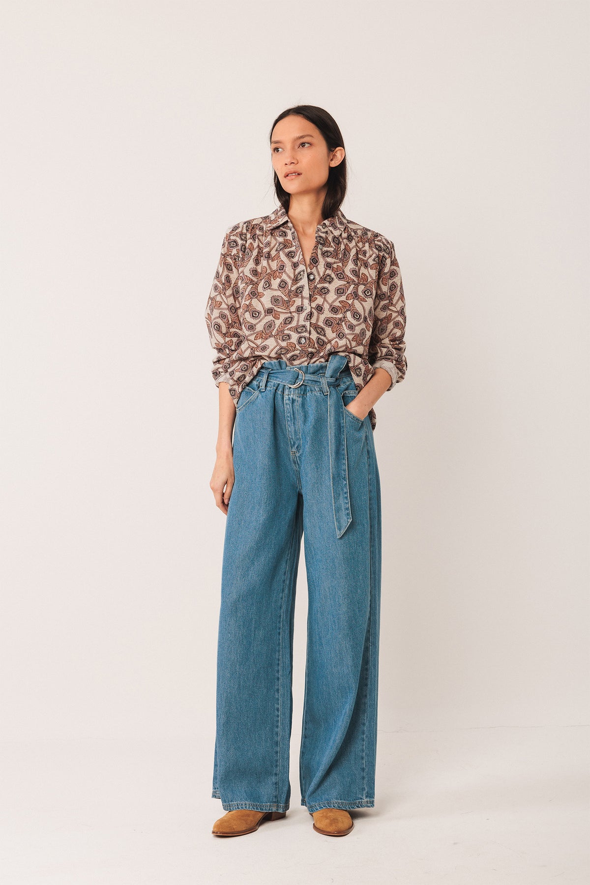CREPE COTTON SHIRT