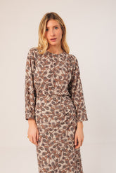 [CL] CREPE COTTON BLOUSE