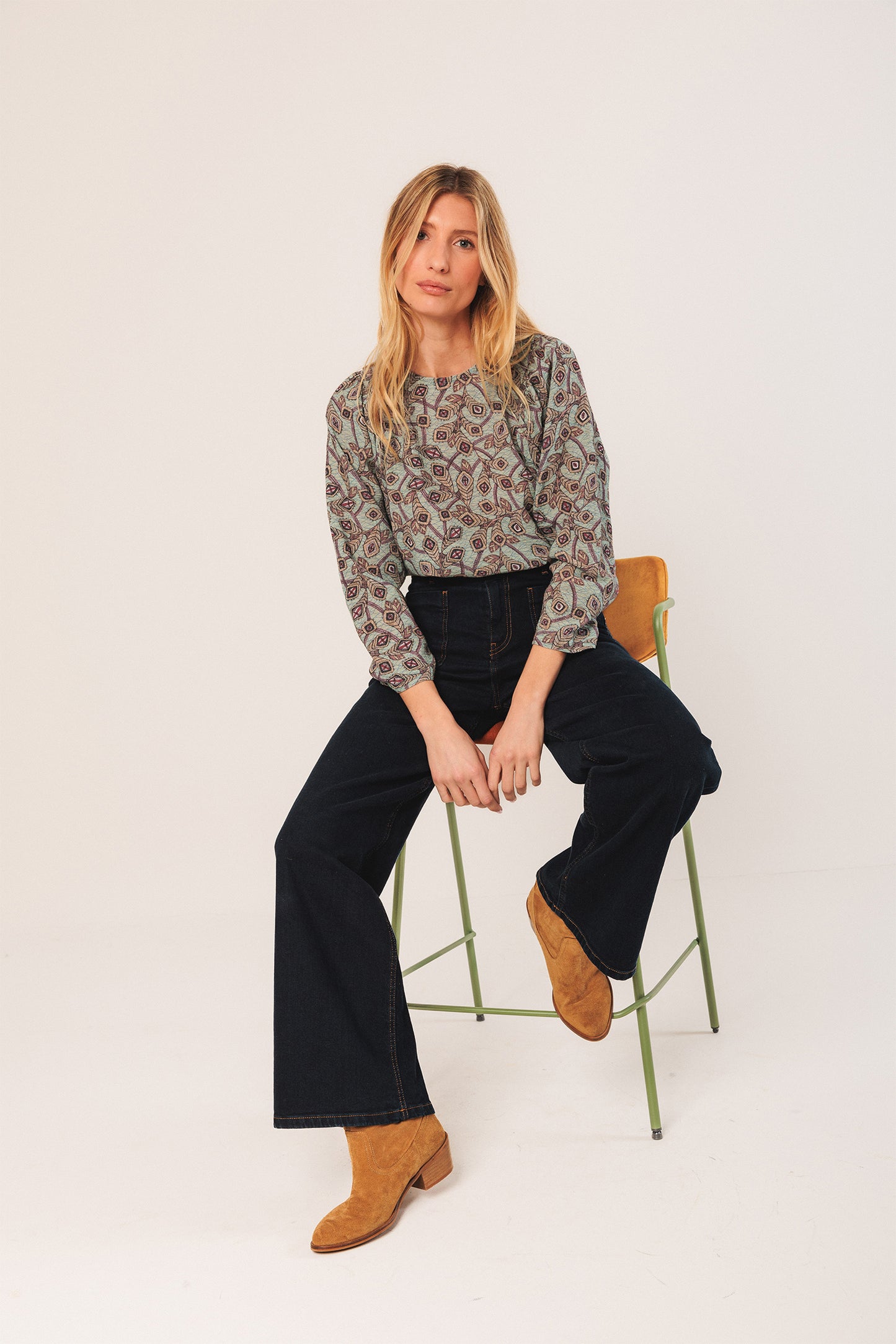CREPE COTTON BLOUSE