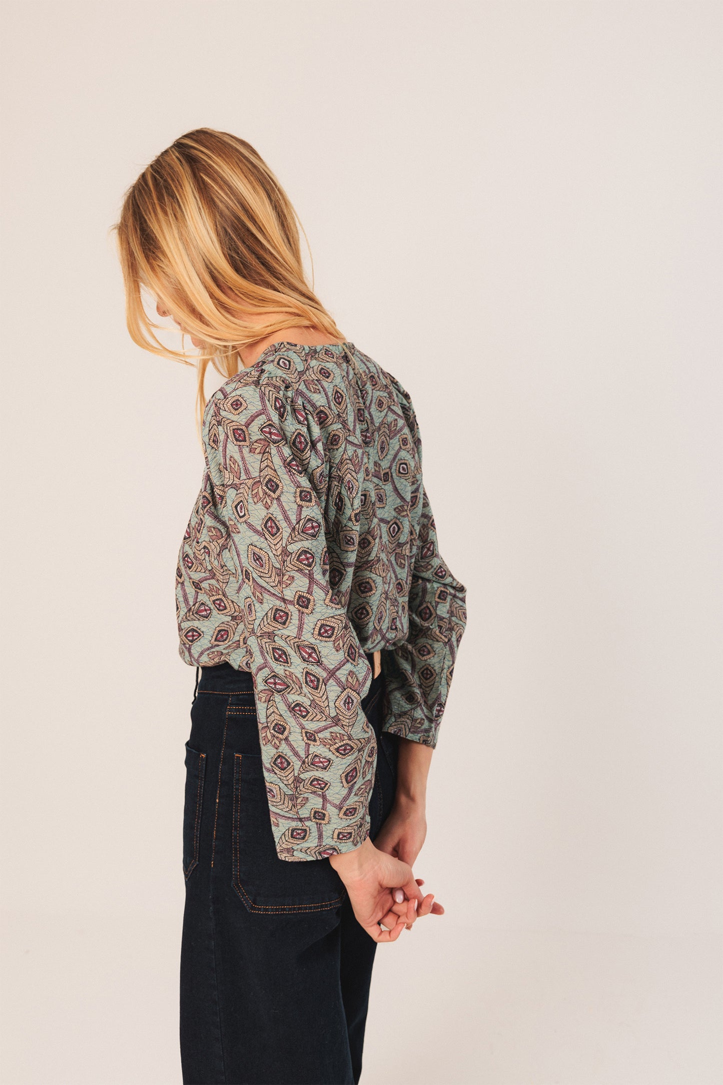 CREPE COTTON BLOUSE