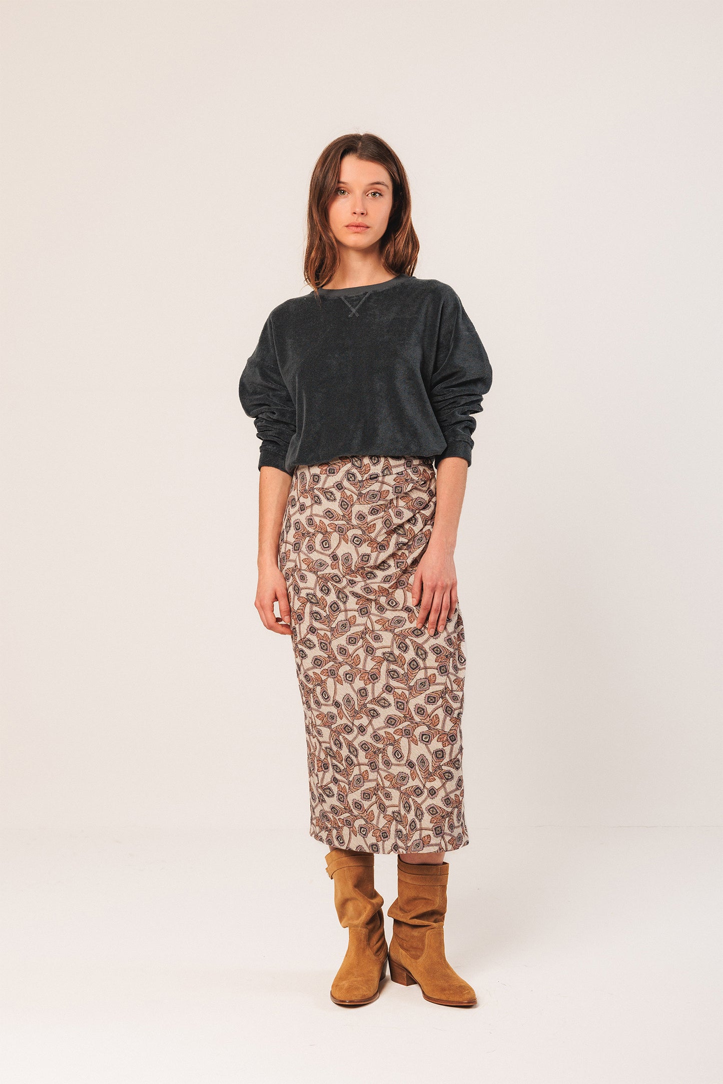 [CL] MIDI PENCIL SKIRT