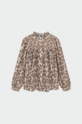 SMOCK EMBROIDERED SHIRT
