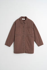 [CL] QUILTED PLAID COAT