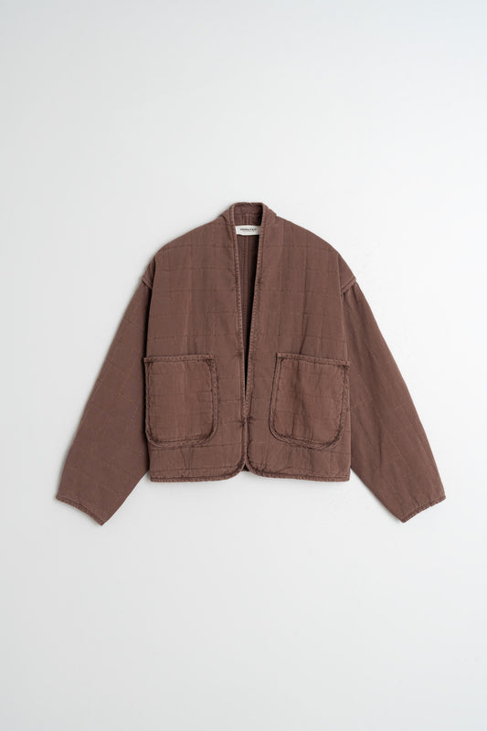 QUILTED KIMONO JACKET