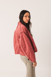 QUILTED KIMONO JACKET