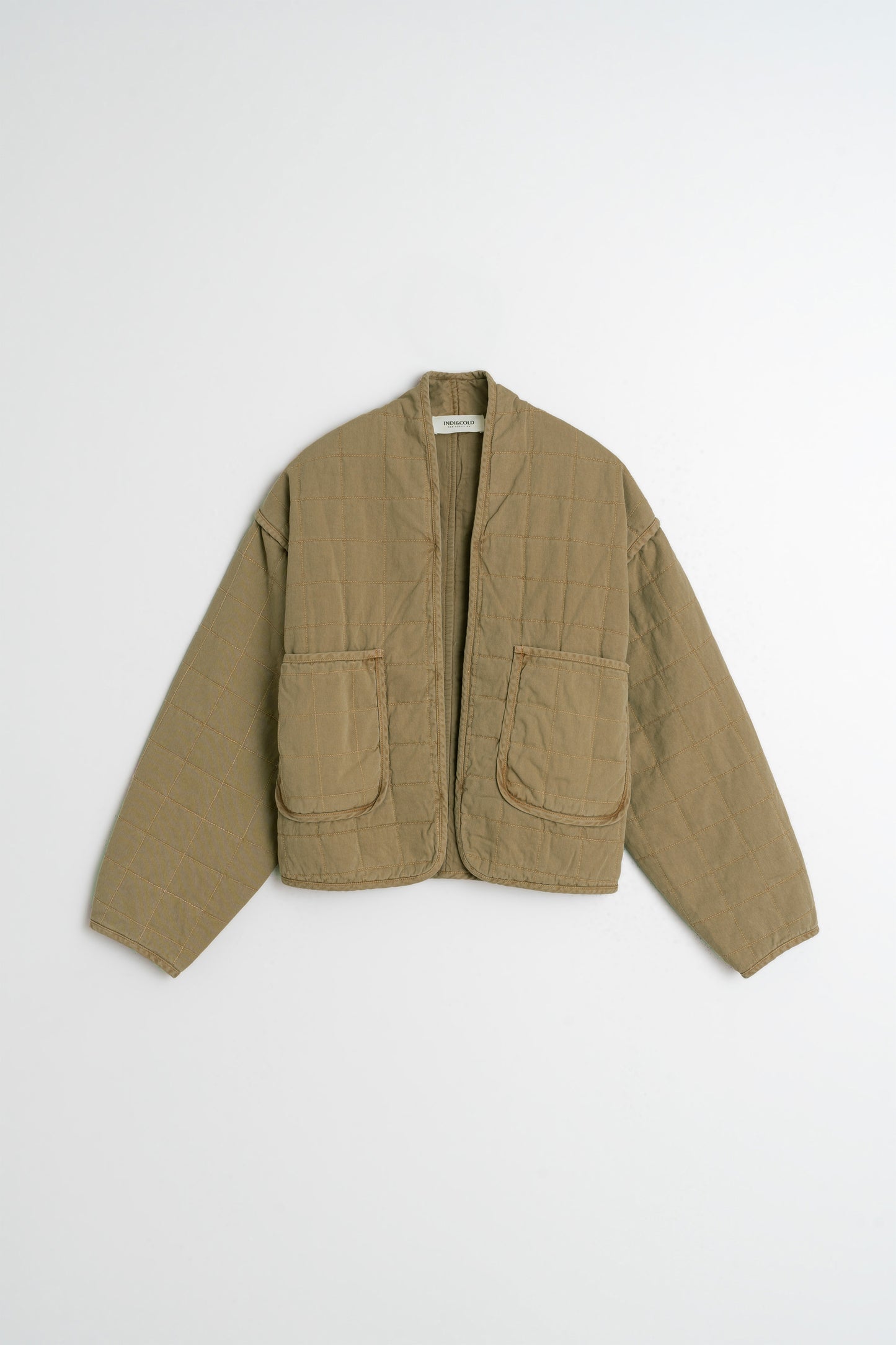QUILTED KIMONO JACKET