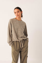 PANTS WITH CHECK STITCHING