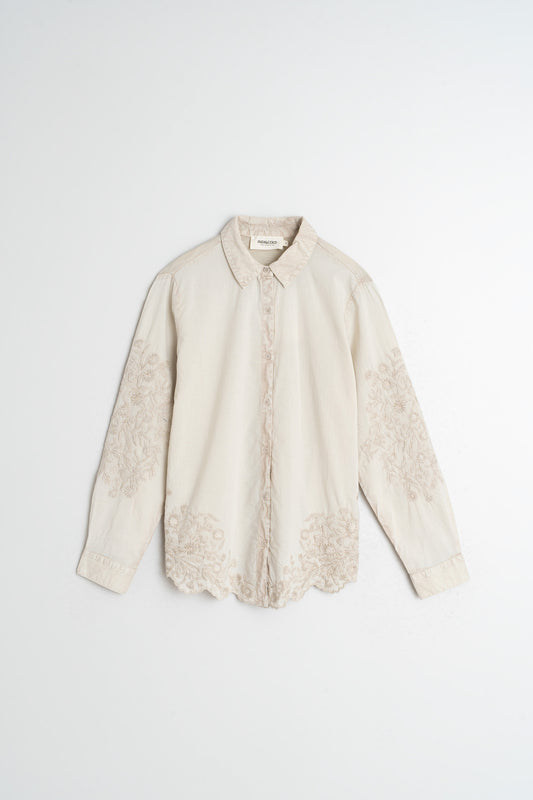 EMBROIDERED VOILE SHIRT 1