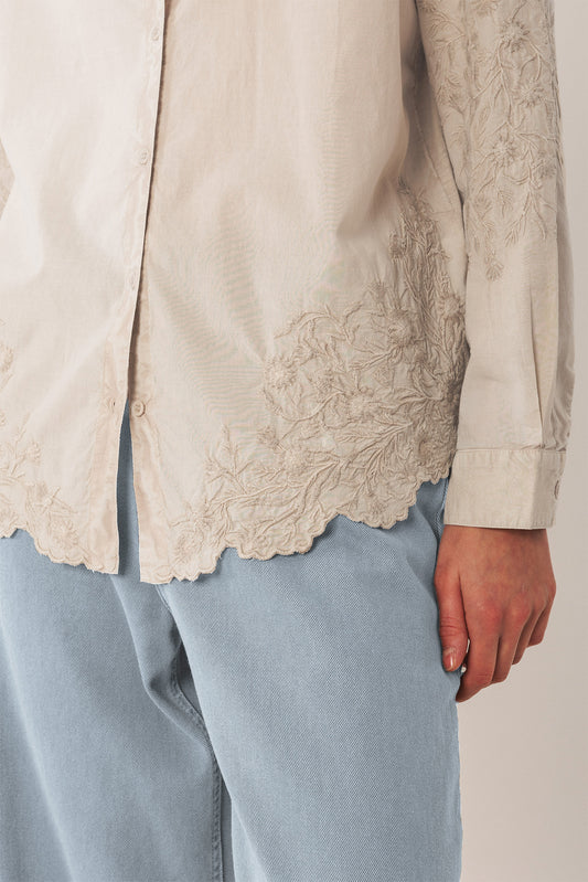 EMBROIDERED VOILE SHIRT 4