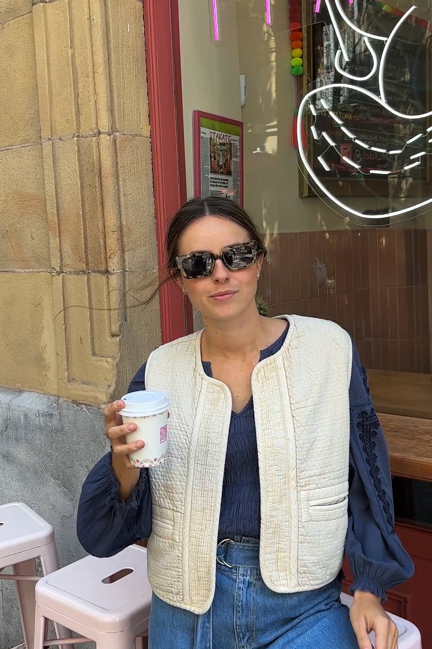 [CL] COTTON PADDED VEST