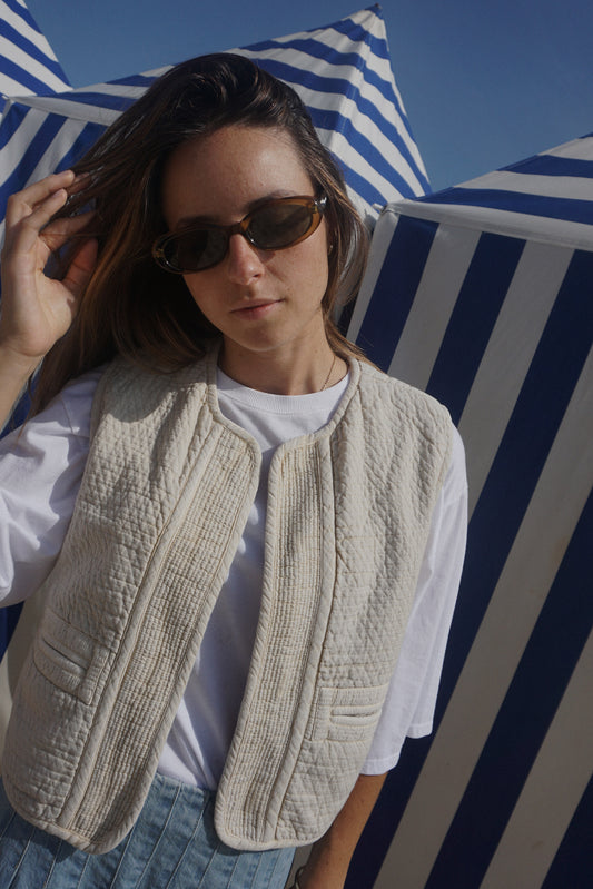 COTTON PADDED VEST 2