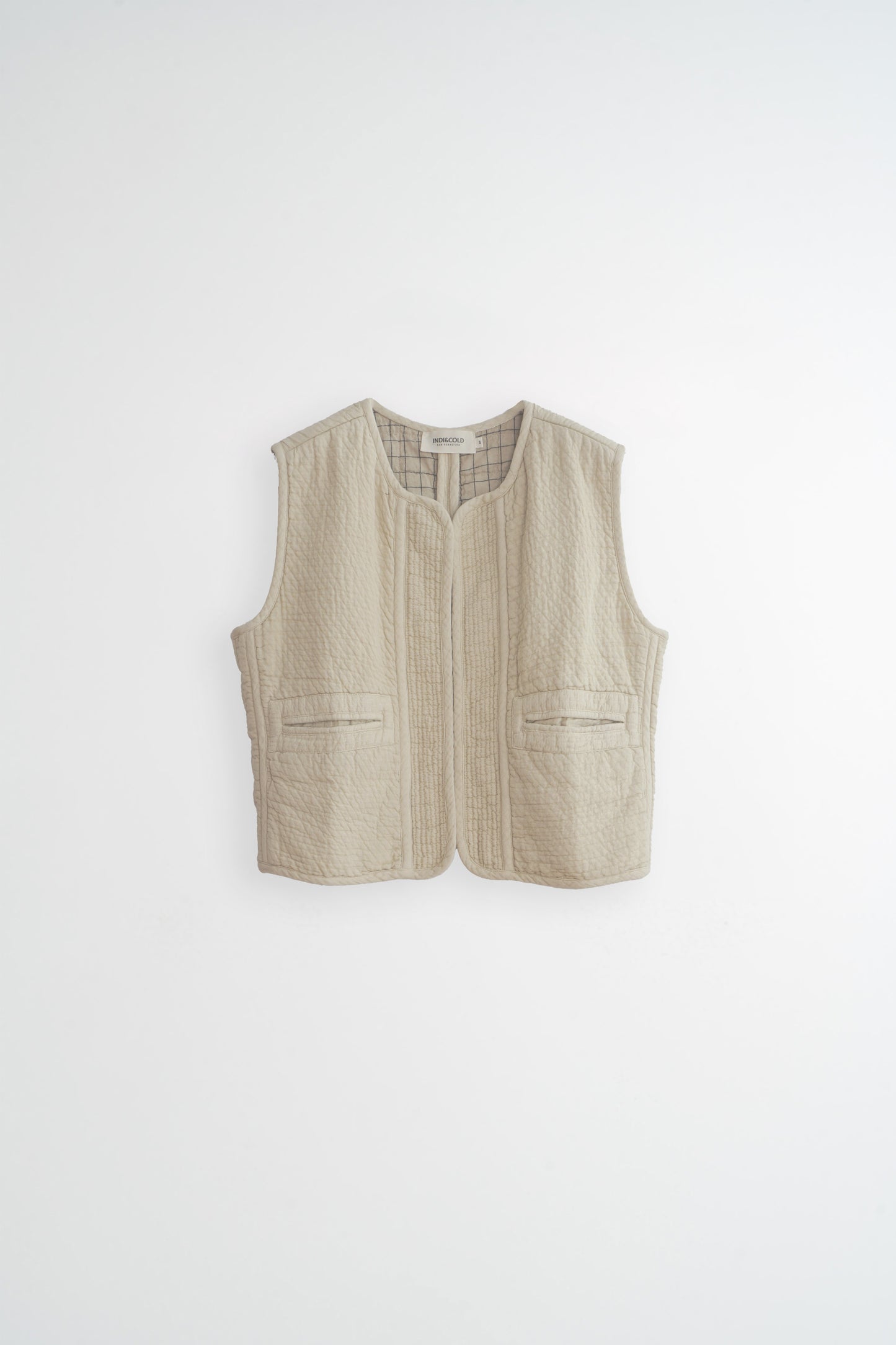 COTTON PADDED VEST