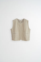 COTTON PADDED VEST