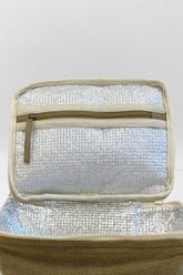 RECYCLED CANVAS INSULATED LUNCH BAG