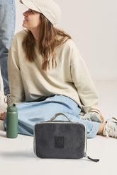 RECYCLED CANVAS INSULATED LUNCH BAG