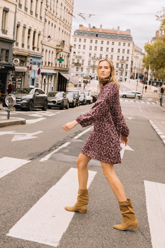 BOTANICAL PRINT DRESS 1