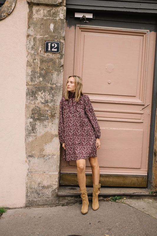 BOTANICAL PRINT DRESS 2