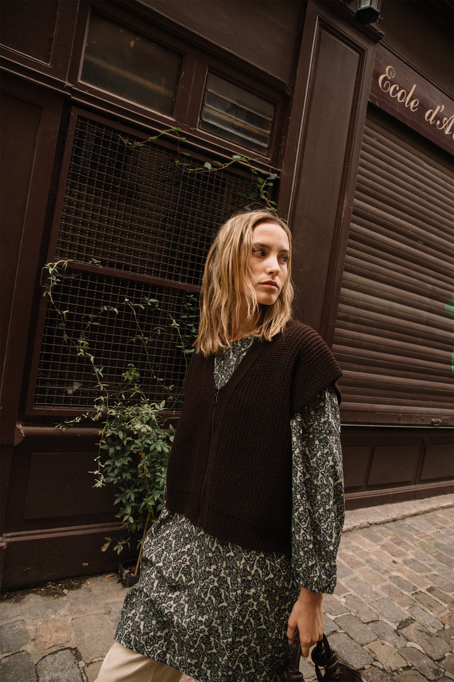 BOTANICAL PRINT DRESS