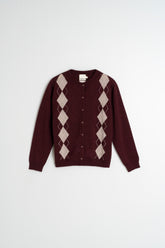 MERINO ARGYLE JACKET