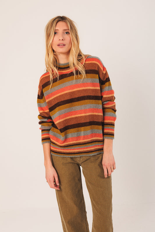 [CL] MOHAIR MULTICOLOR SWEATER 3