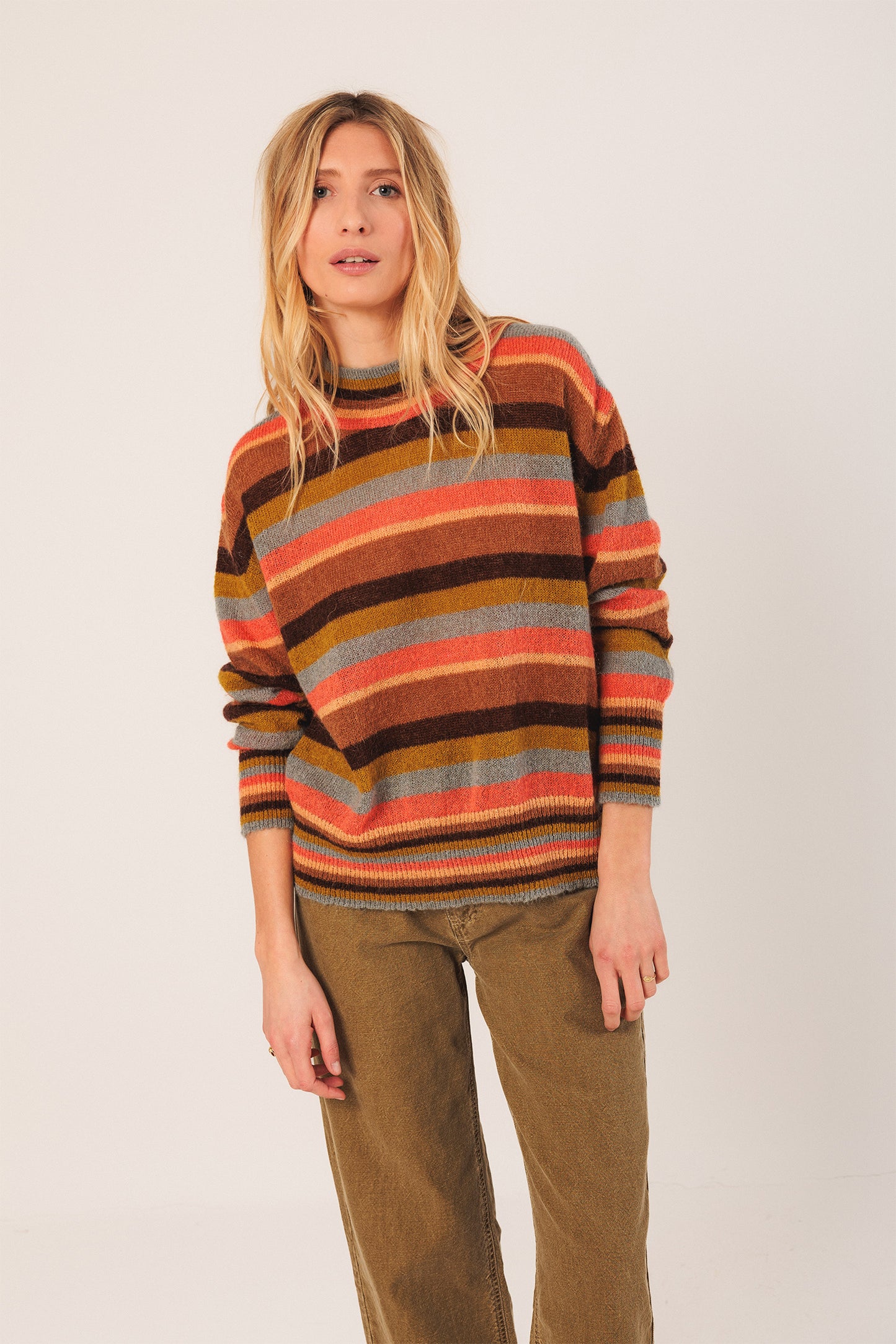 [CL] MOHAIR MULTICOLOR SWEATER