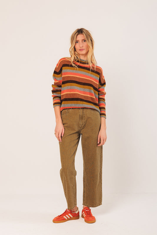 MOHAIR MULTICOLOR SWEATER