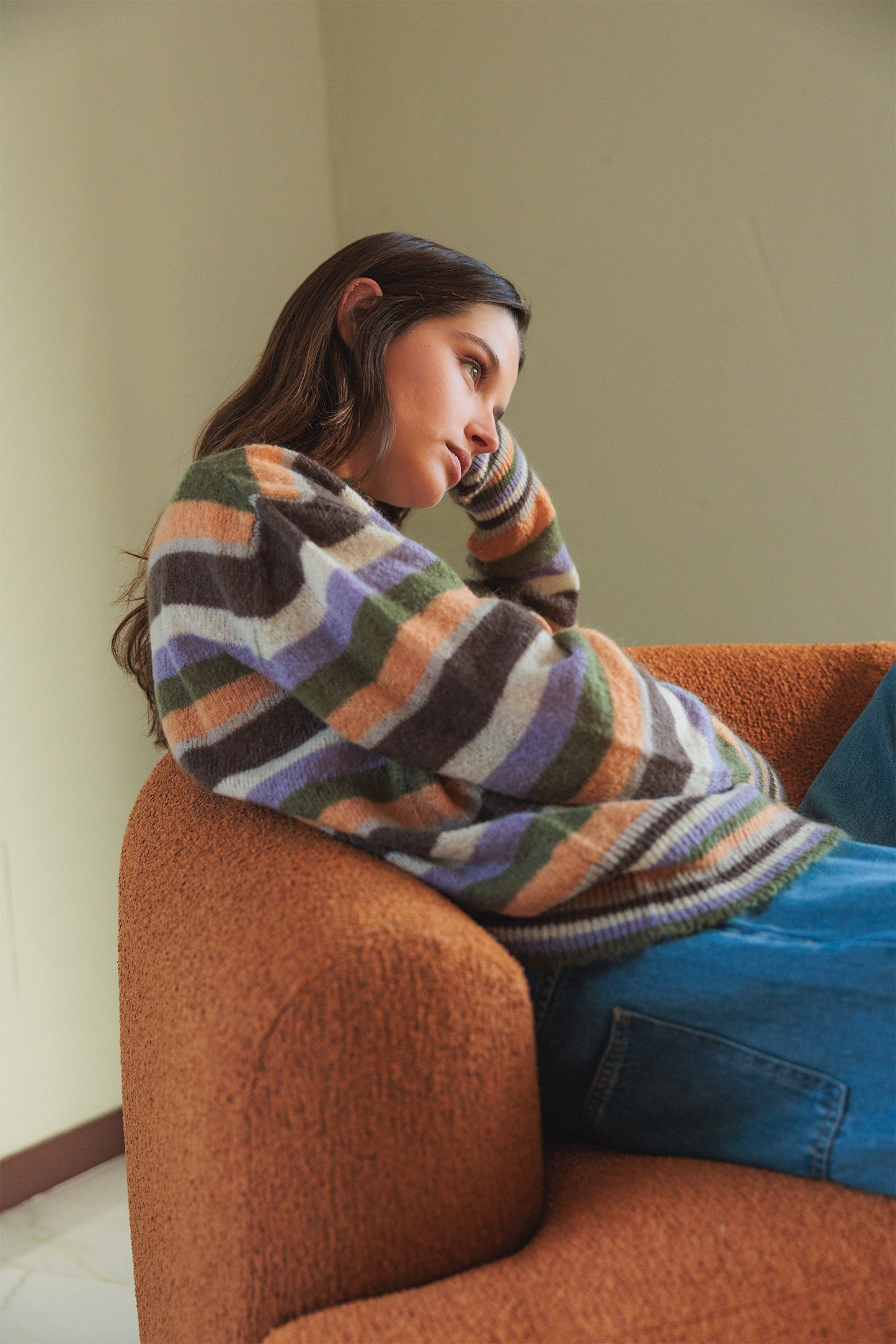 MOHAIR MULTICOLOR SWEATER