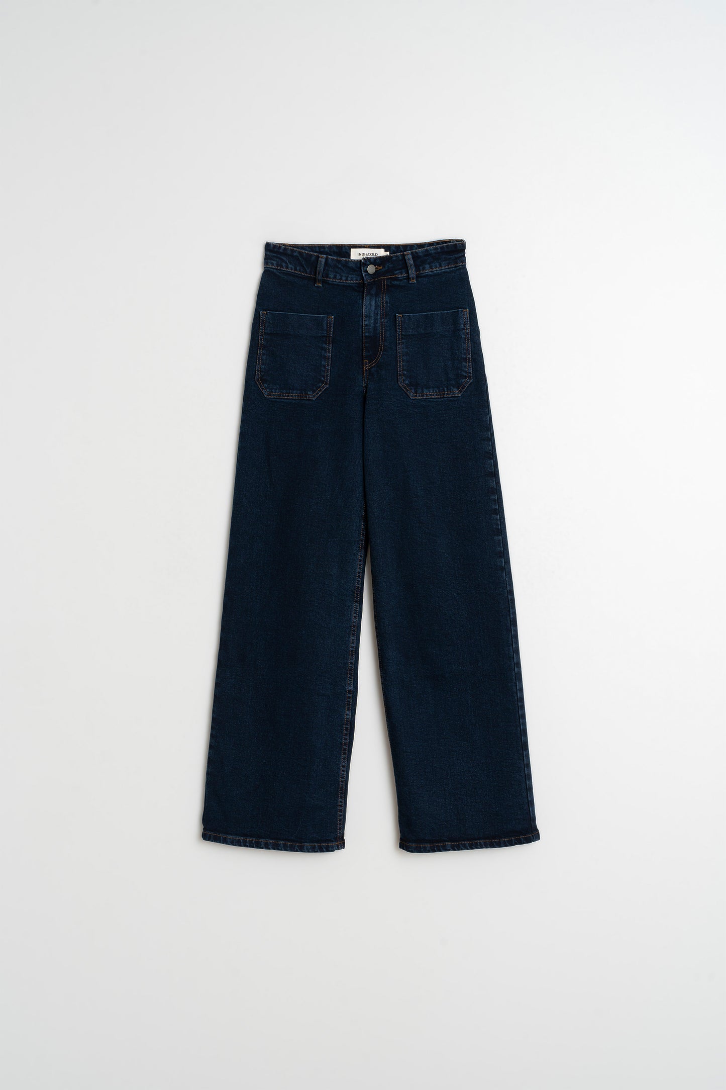 [CL] WIDE-LEG DENIM PANTS
