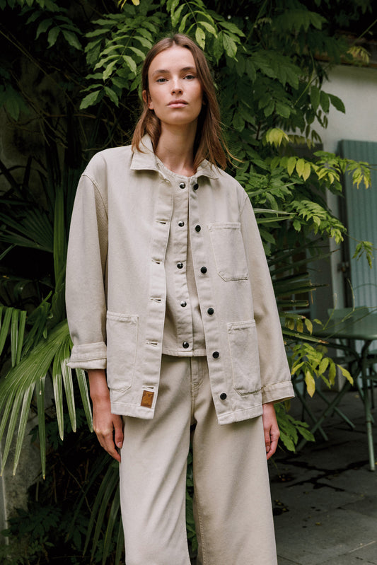 [CL] TWILL OVERSHIRT