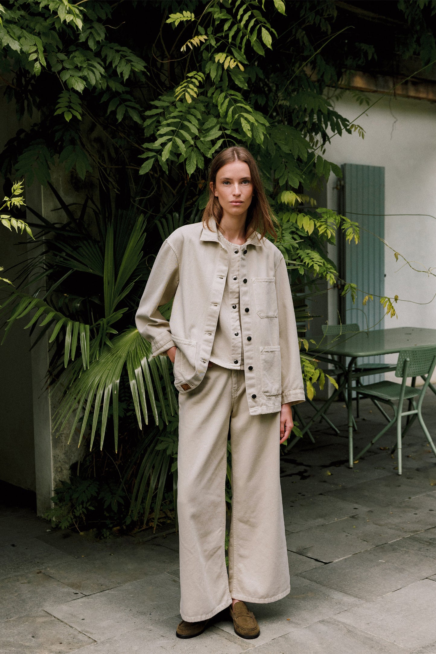 [CL] TWILL OVERSHIRT