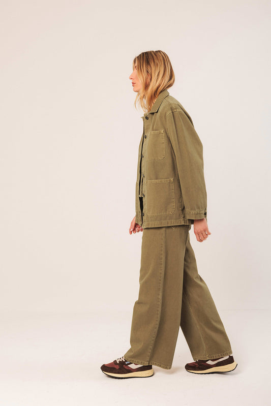 TWILL OVERSHIRT