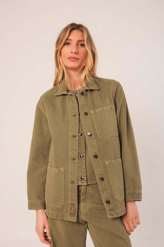 TWILL OVERSHIRT