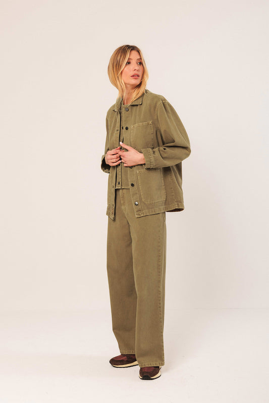 TWILL OVERSHIRT