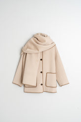 EMBROIDERED WOOL COAT