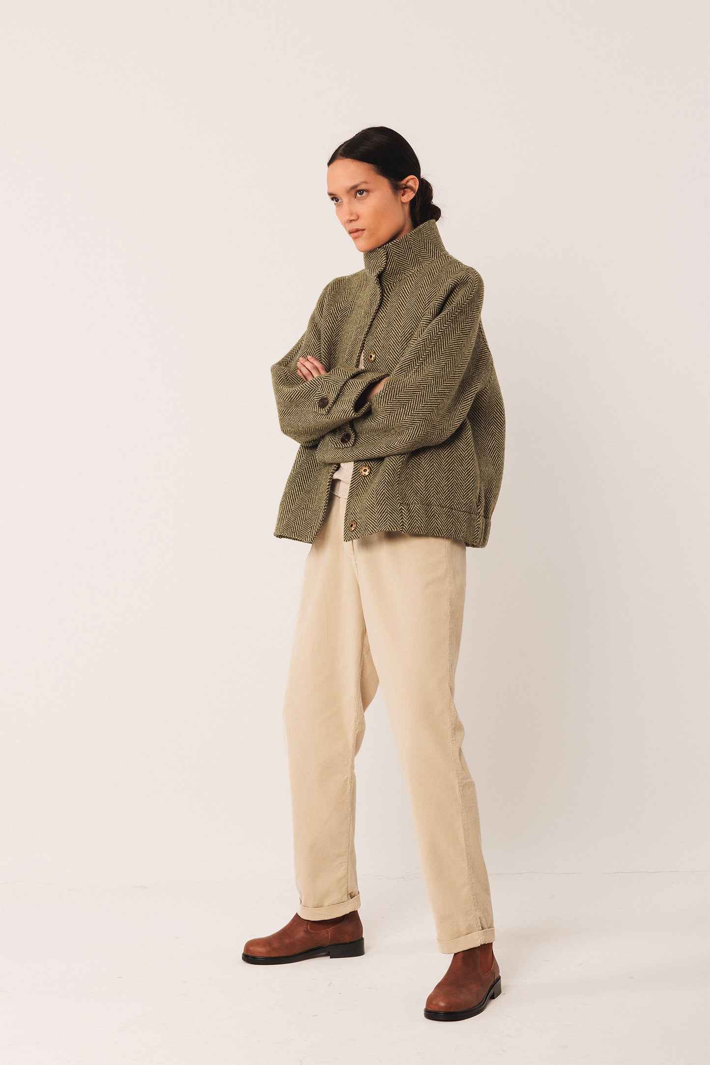 BOMBER-STYLE COAT