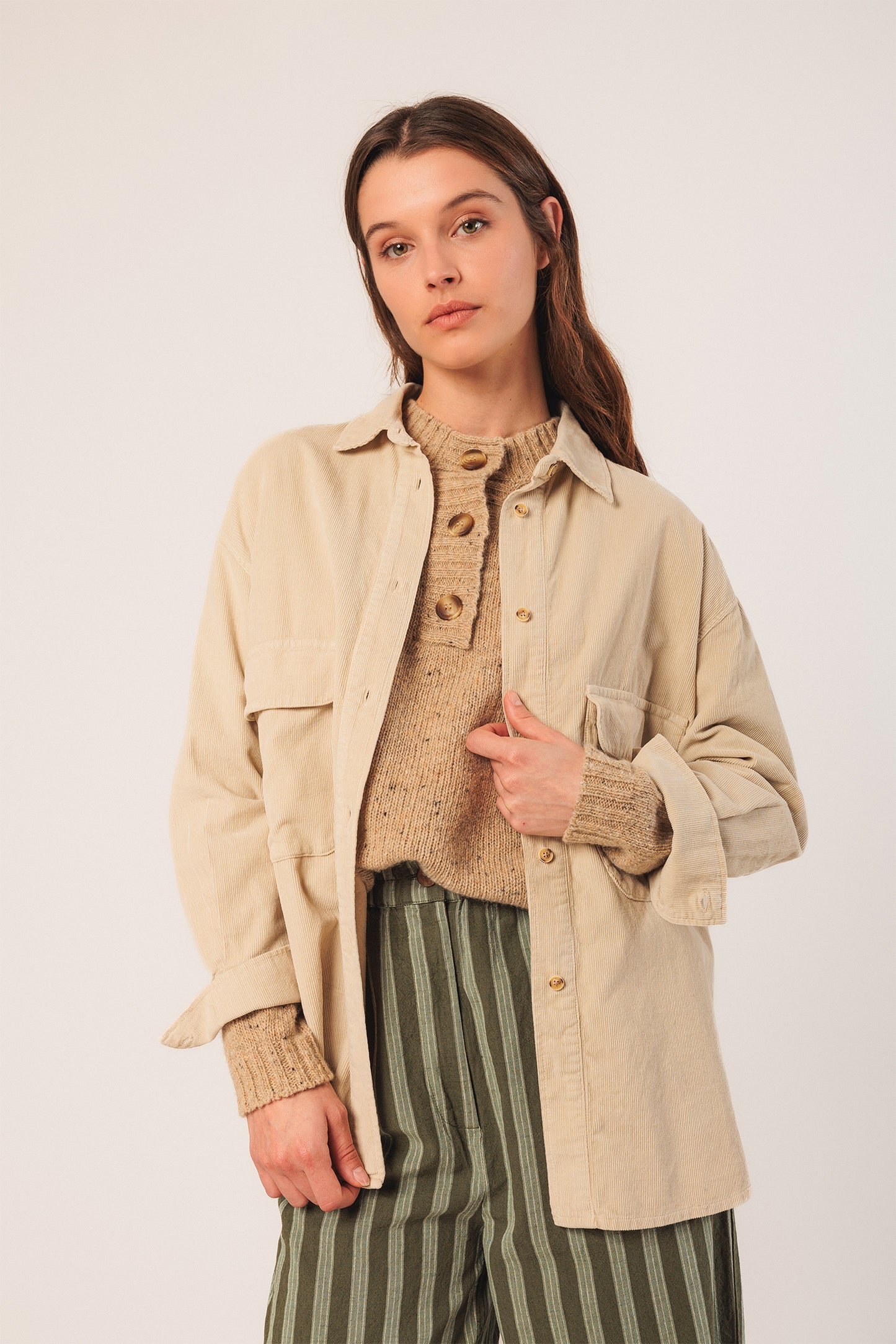 COTTON CORDUROY SHIRT