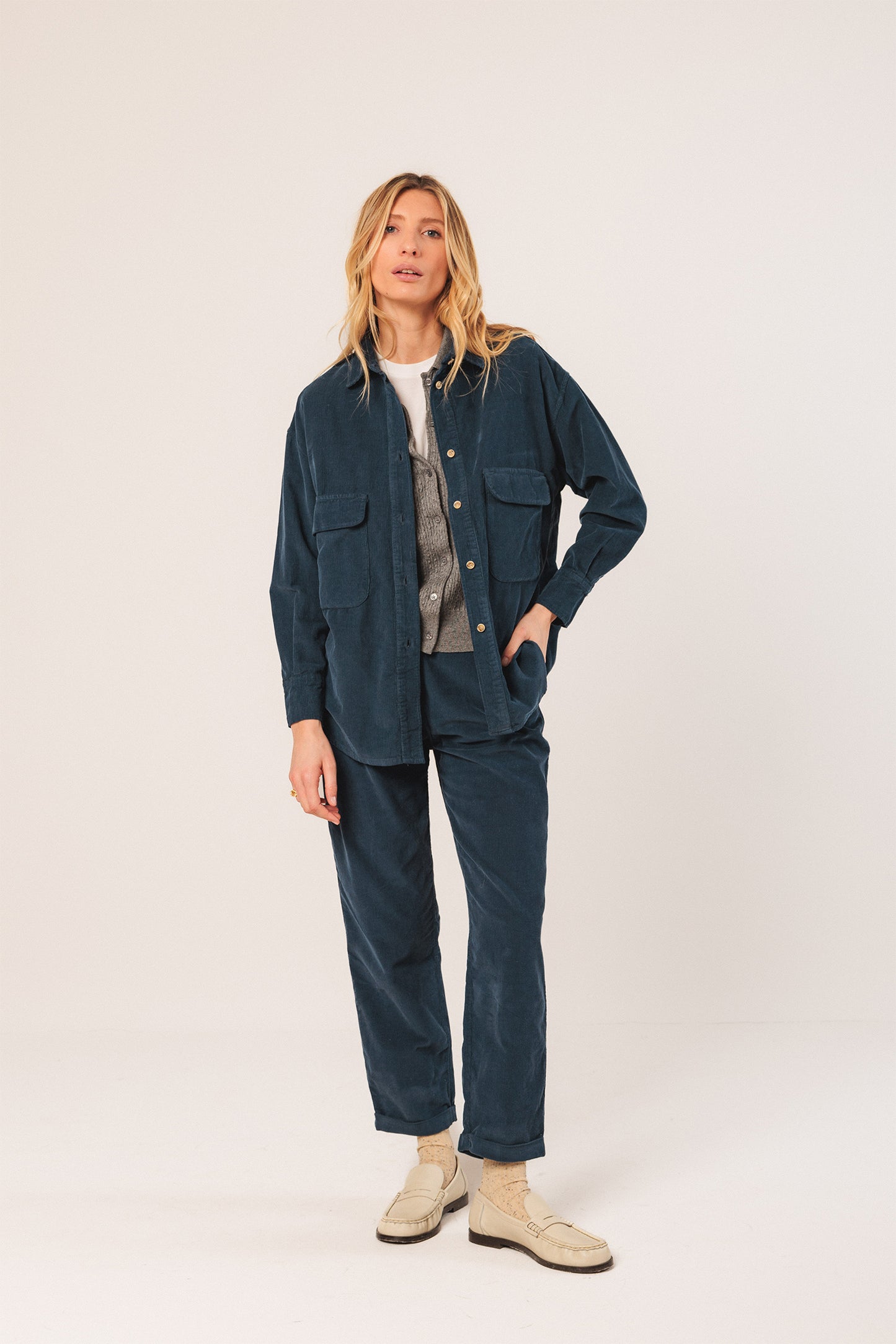 COTTON CORDUROY SHIRT
