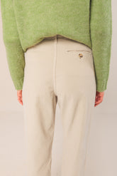 CORDUROY CARROT PANTS