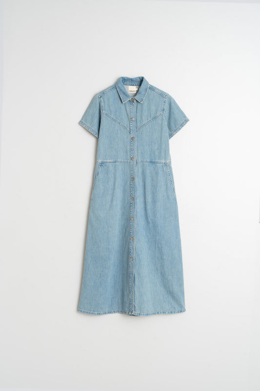 DENIM SHIRT DRESS 1