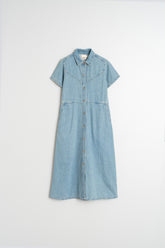 DENIM SHIRT DRESS