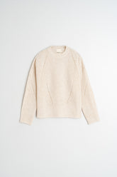 LOOSE-KNIT WOOL SWEATER