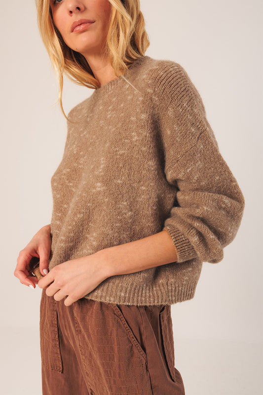 MOHAIR CROP SWEATER
