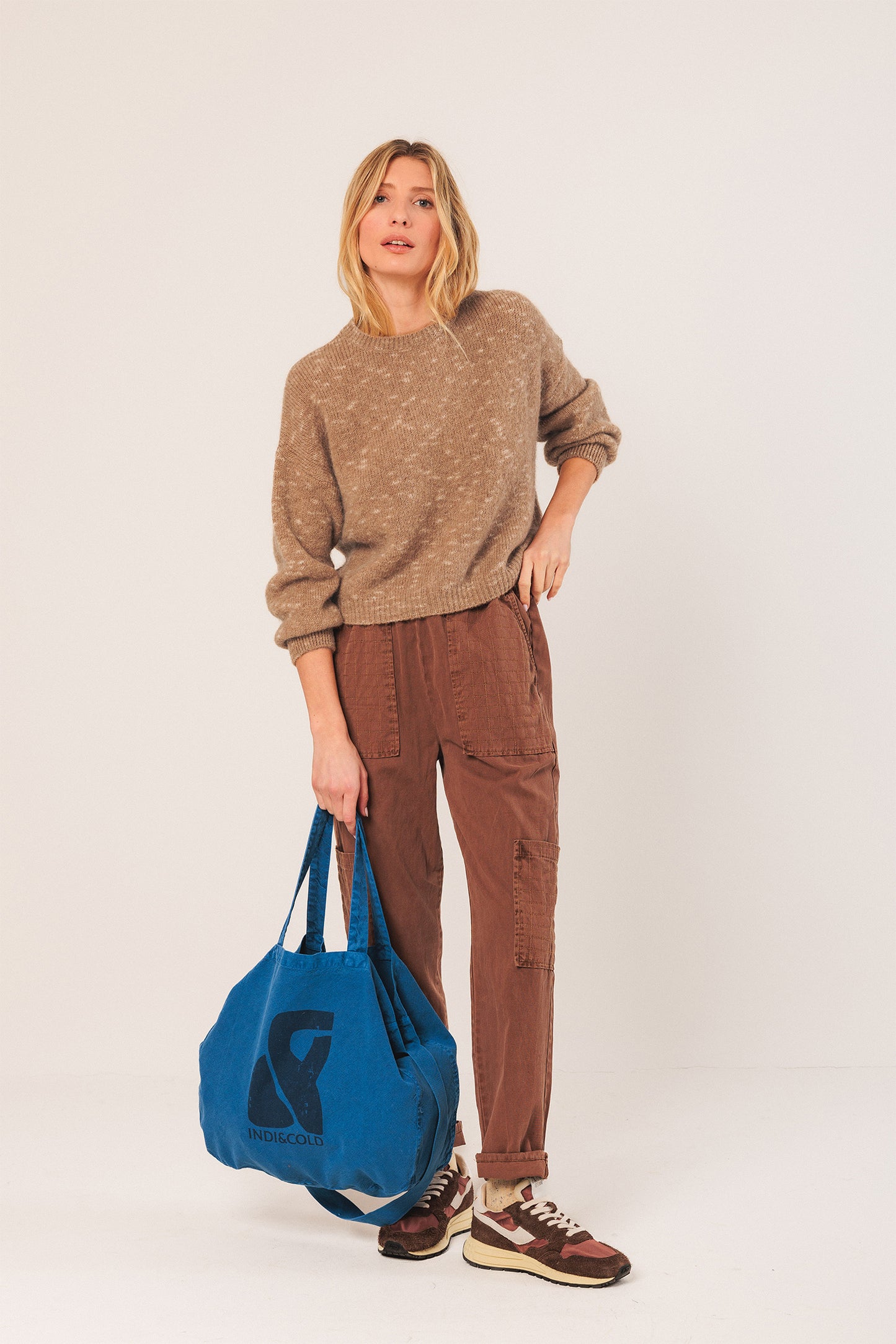 MOHAIR CROP SWEATER